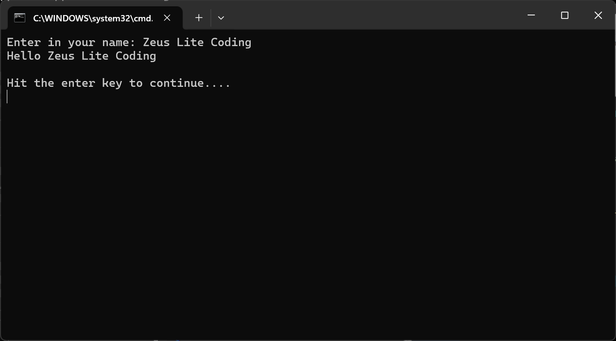 Lua Execution