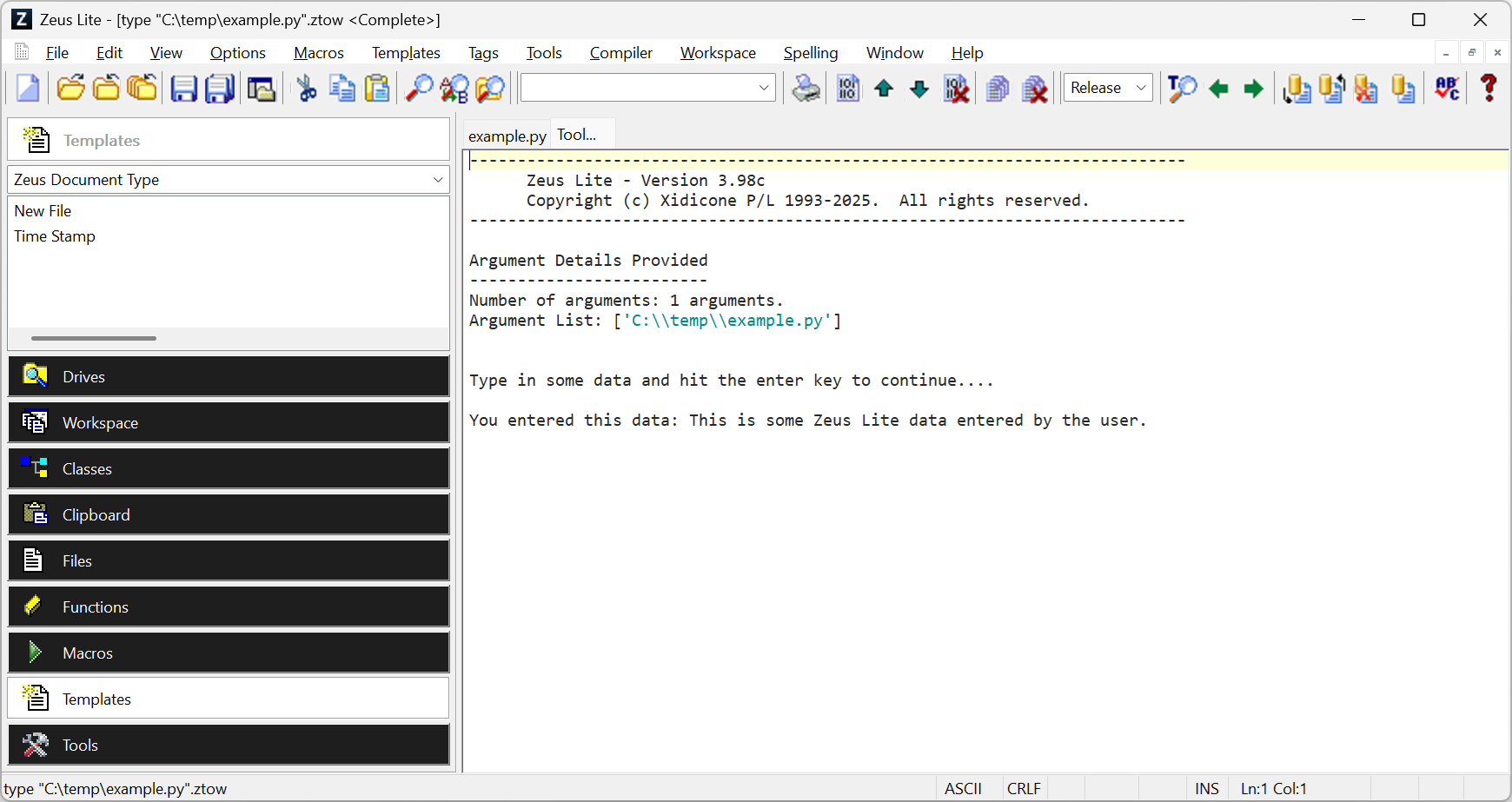 Python Execution