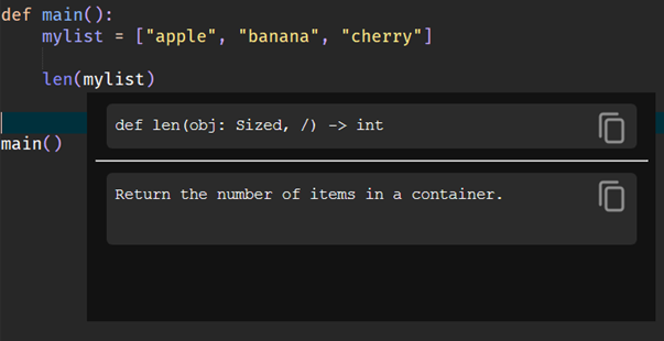 ty python tip